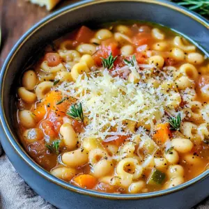 Pasta e Fagioli (Pasta and Beans Soup)