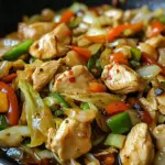 Quick Chicken Cabbage Stir-Fry
