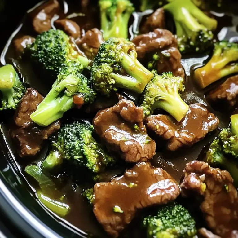 Savory Crock Pot Beef and Broccoli - Alrightwithme