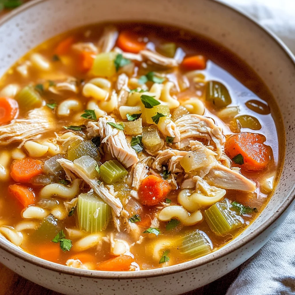 Sicilian Chicken Soup