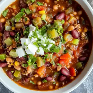 Simple Crockpot Vegetarian Chili Recipe