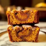 Simple Mini Pumpkin Bread with Cinnamon Swirl - homefoodkitchen