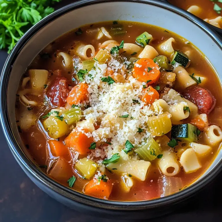 Slow Cooker Minestrone Soup