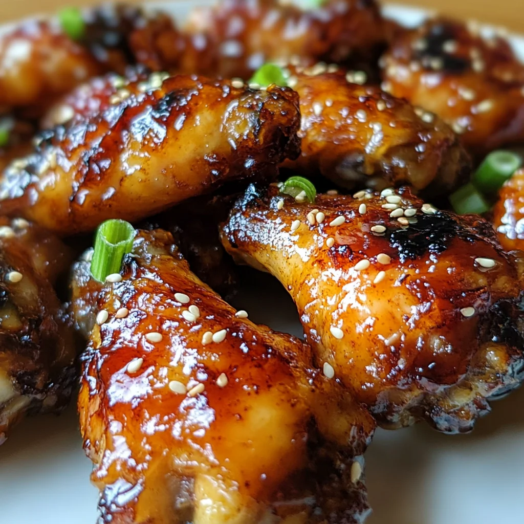 Sticky Pineapple-Teriyaki Chicken Wings in 3 Steps
