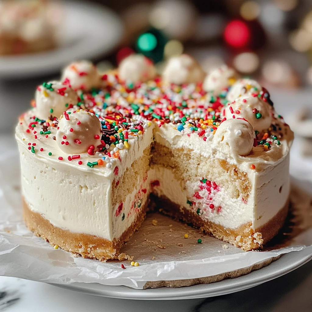 Sugar Cookie Cheesecake Dessert