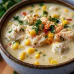 Bobby Flay’s Crab & Corn Chowder