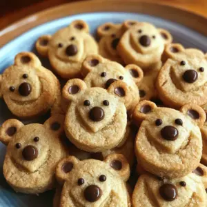 Brown Butter-Maple Shortbread Bear Cookies