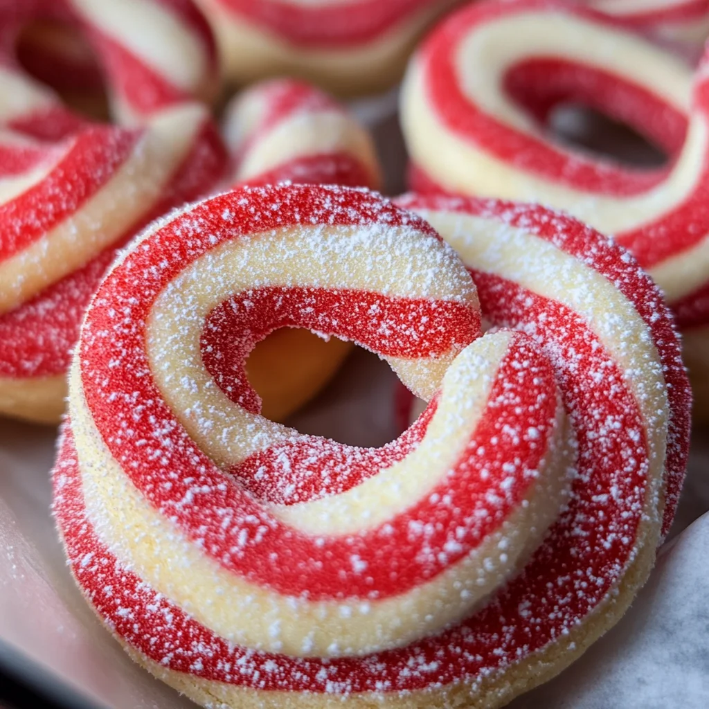 Candy Cane Cookies