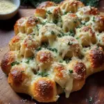 Cheesy Christmas Tree Bread