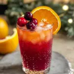 Cranberry and Orange Juice Mocktail