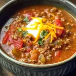 Crock Pot Stuffed Pepper Soup