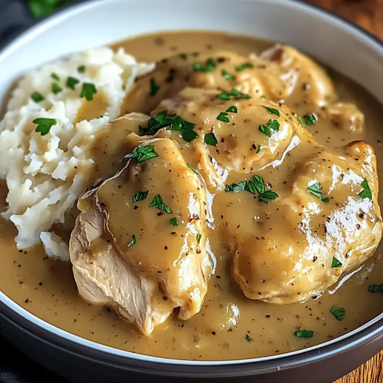 Crockpot Chicken and Gravy
