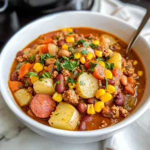 Crockpot Texas Cowboy Stew