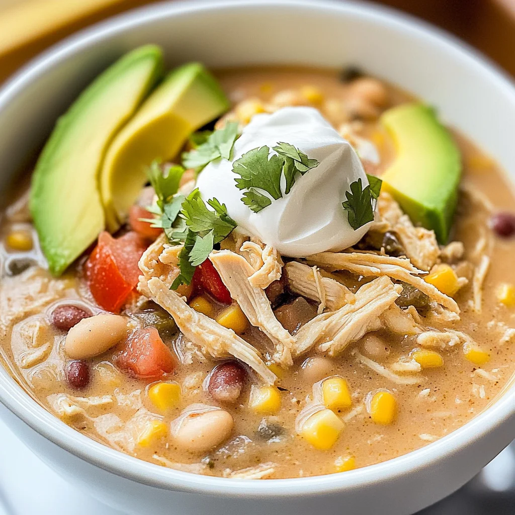 Crockpot White Chicken Chili
