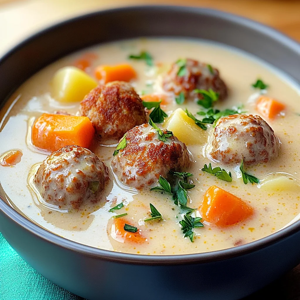 Delicious Swedish Meatball Soup Recipe
