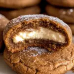 Gingerbread Cheesecake Cookies