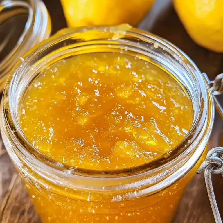 Italian Lemon Jam