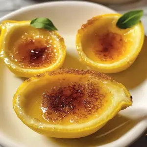 Lemon Posset Brûlée
