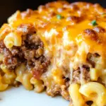 Mac and Cheese Meatloaf Casserole