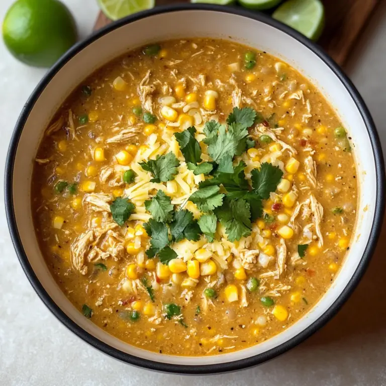 Mexican Street Corn Chicken Chili Recipe