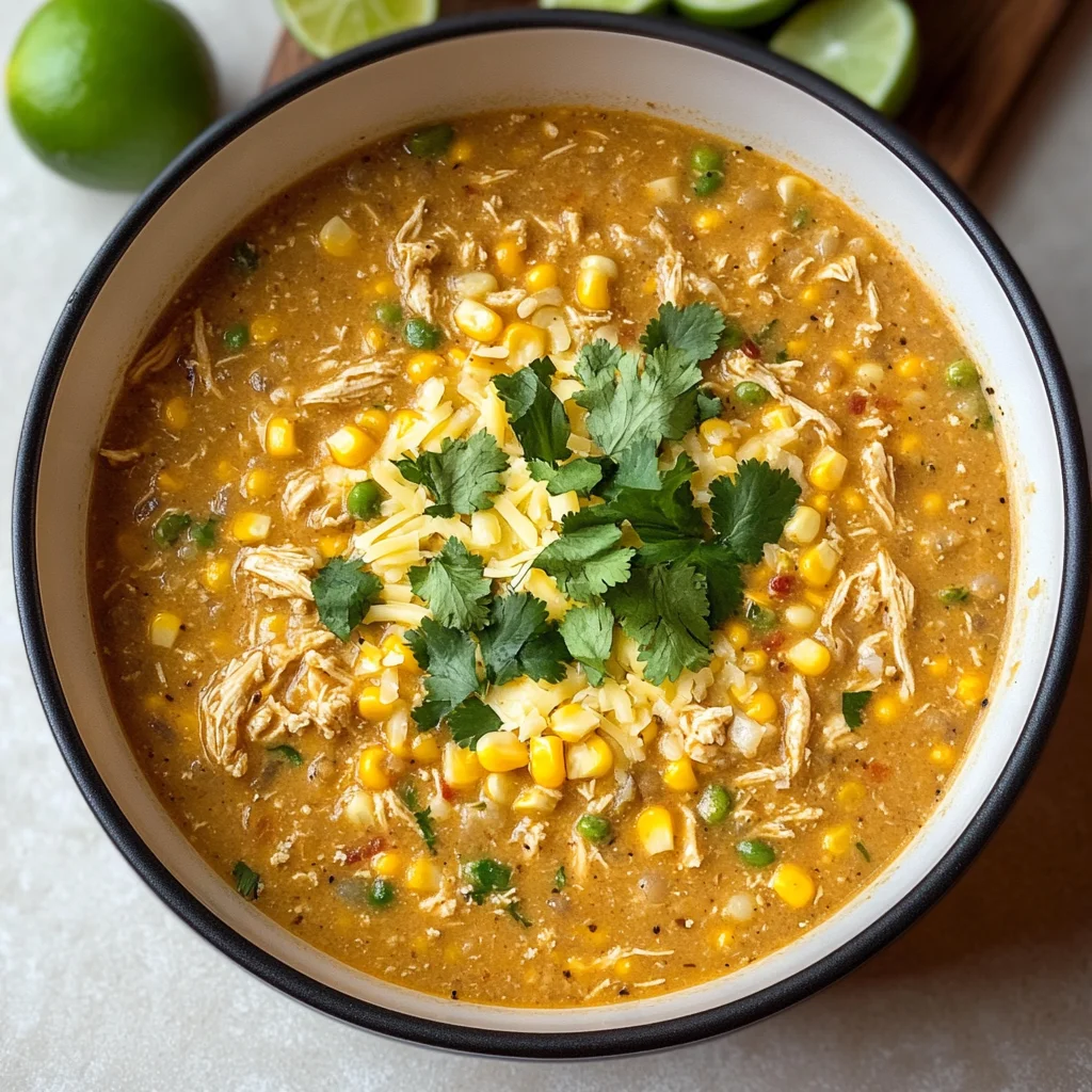 Mexican Street Corn Chicken Chili Recipe
