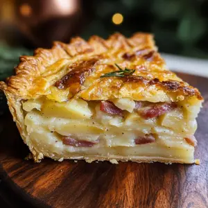 Potato Turkey Bacon Pie