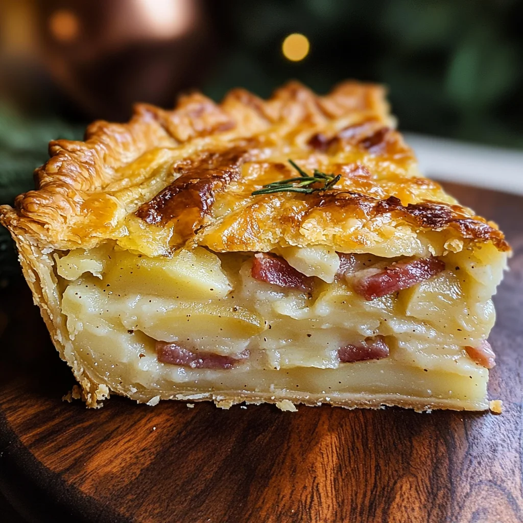 Potato Turkey Bacon Pie