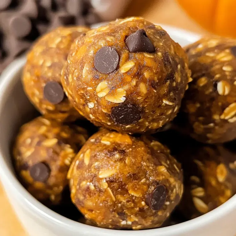 Pumpkin Protein Balls