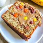 Reese's Pieces Peanut Butter Banana Bread