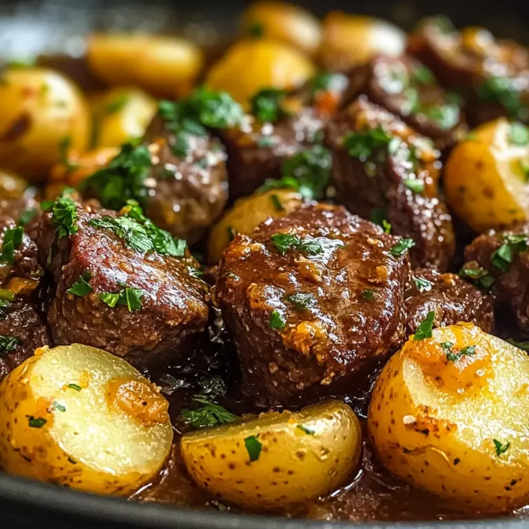 Slow Cooker Garlic Butter Beef