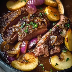 Tasty Apple Cider Braised beef Shoulder - Alrightwithme