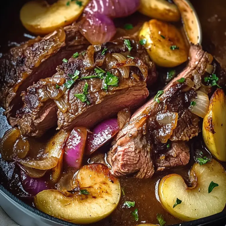 Tasty Apple Cider Braised beef Shoulder - Alrightwithme