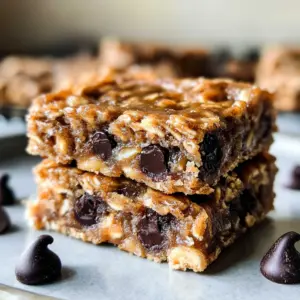 Banana Peanut Butter Oat Bars