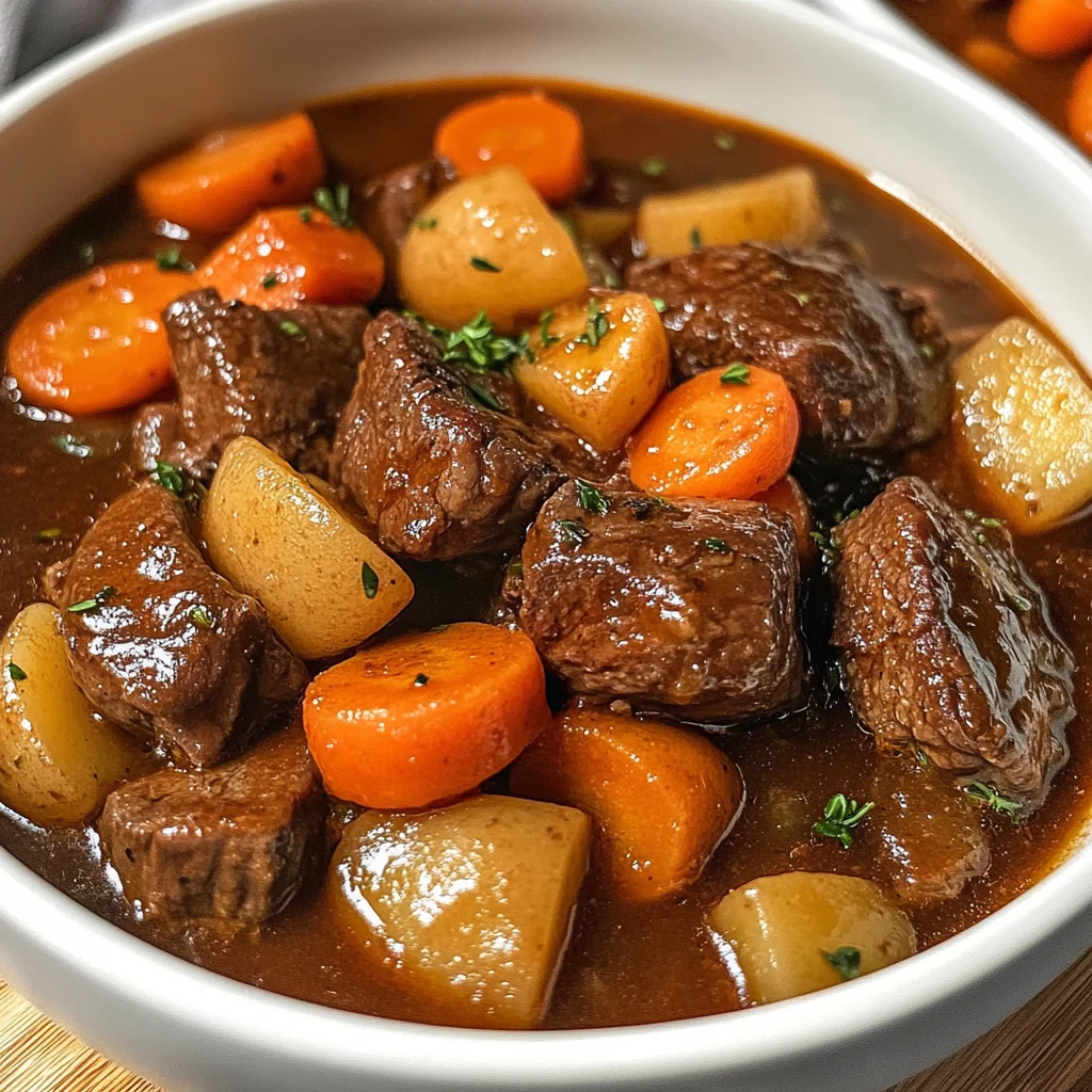 Best Beef Stew in Red apple vinegar Sauce