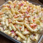Cheddar Sour Cream Macaroni Salad Recipe