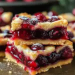 Christmas Cherry Bars