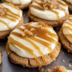 Copycat Crumbl Salted Caramel Cheesecake Cookies