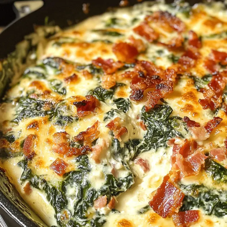Creamed Spinach Bake