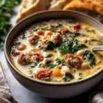 Creamy Tuscan White Bean Lemon Soup