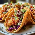 Crispy Chicken Wonton Tacos