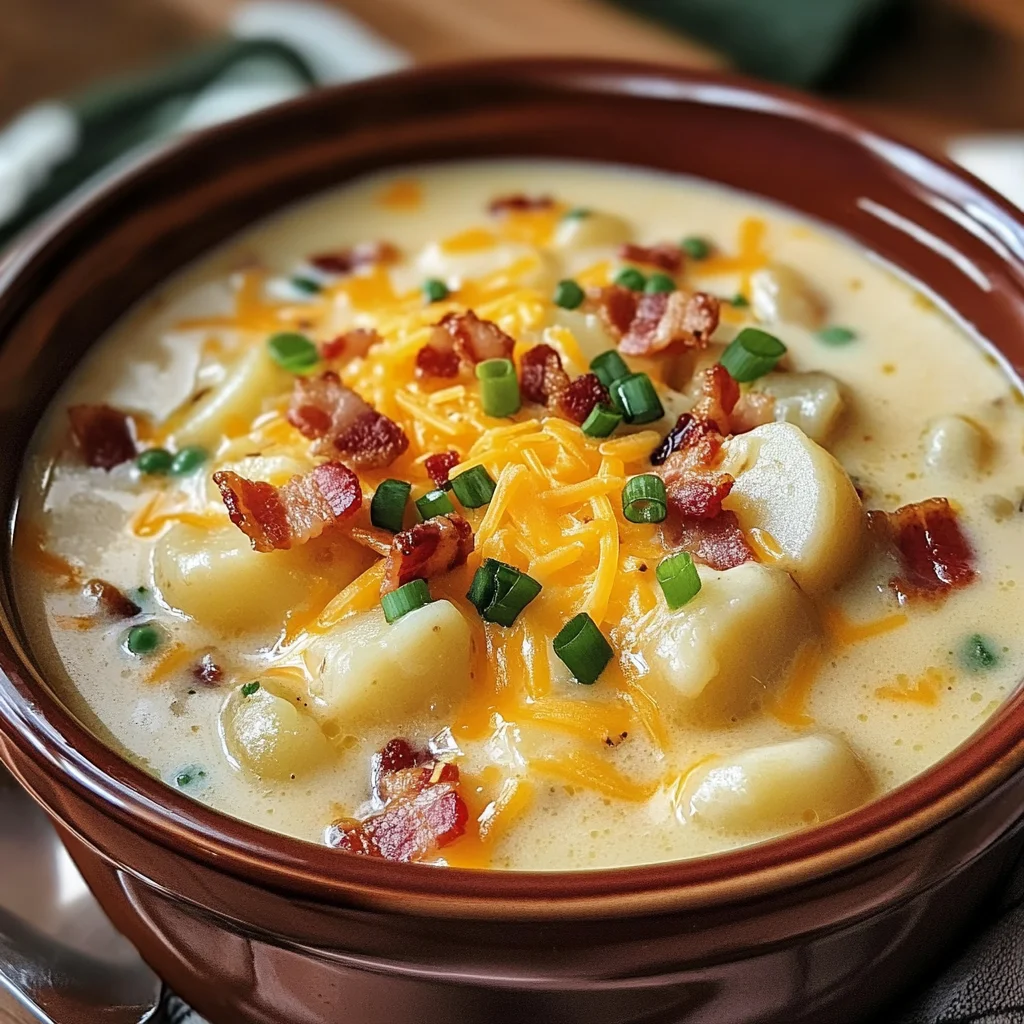 Crock Pot Crack Potato Soup