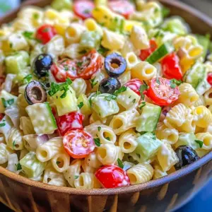 Ditalini Pasta Salad