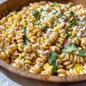 Elote Pasta Salad Recipe (Mexican Street Corn)