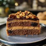 Espresso Date Cake with Walnuts