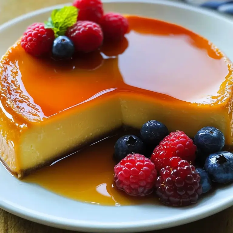 Flan Recipe