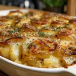 French Onion Potatoes – Cheesy, Savory & Perfect for Cozy Dinners!