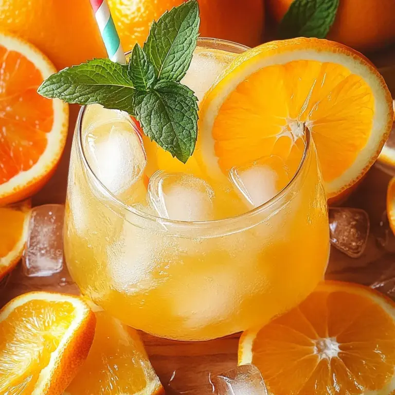 Fresh Orange Lemonade (Orangeade) Recipe