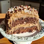 German Chocolate Pound Cake with Coconut-Pecan Frosting