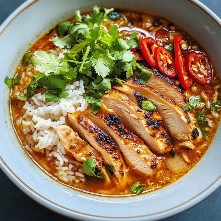 Ginger & Chilli Chicken Brothy Rice