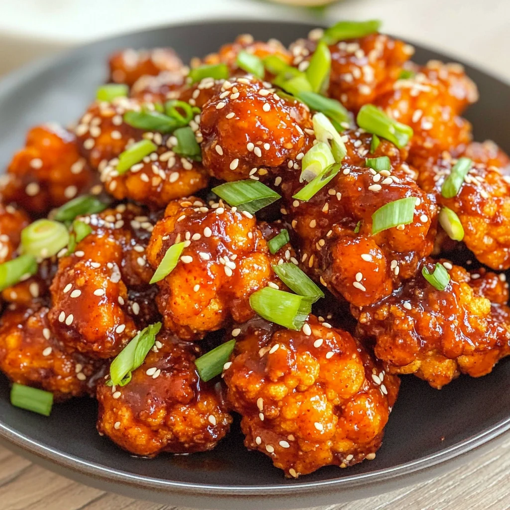 Korean Fried Cauliflower